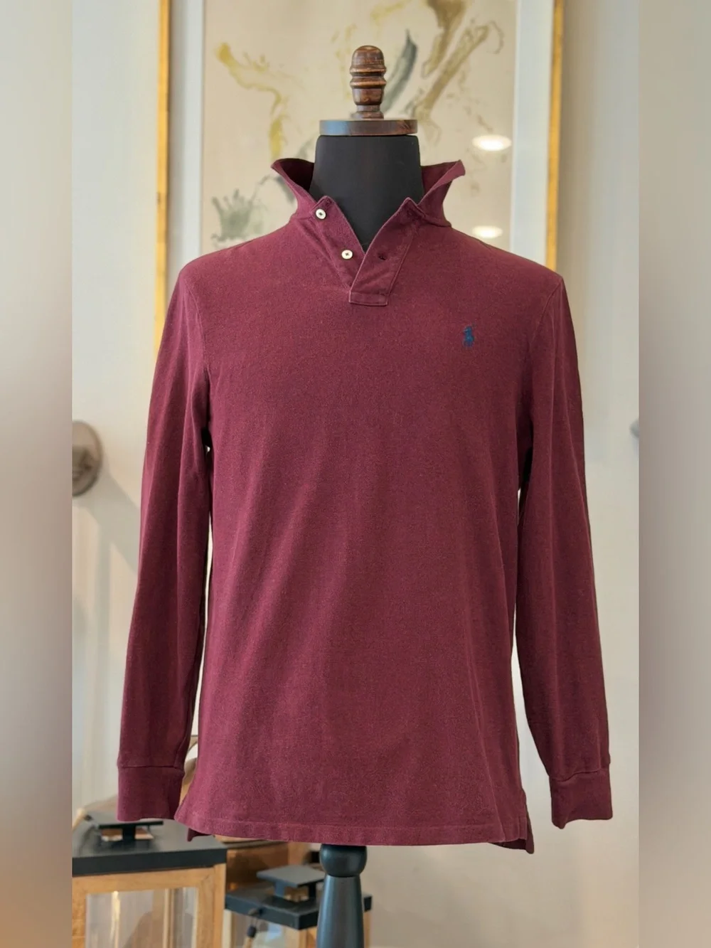 Polo Ralph Lauren Long Sleeve Piqué - Classic Fit Polo